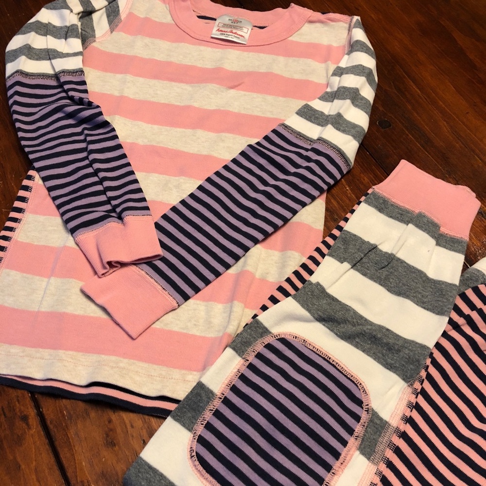 Hanna Andersson girls PJs size 6-7
